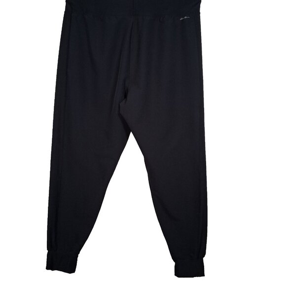 Eddie Bauer Pants Women XL Black Activewear Performance Jogger Travel Stretch - Picture 2 of 16